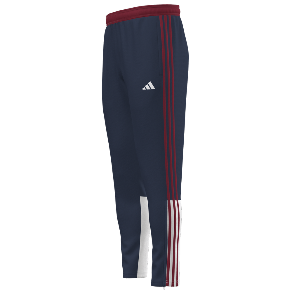 adidas Custom ECNL Youth Entrada 22 Training Pant - Navy/Red ECNL 25 - Third Coast Soccer