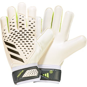 adidas Predator Training Goalkeeper Glove - White/Lucid Lemon/Black Gloves   - Third Coast Soccer