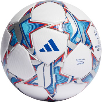 adidas UCL League Ball - White/Silver/Cyan/Purple Balls   - Third Coast Soccer