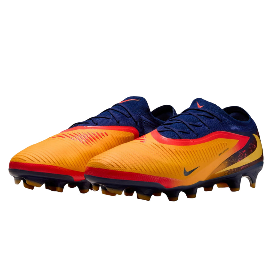 Nike Phantom 6 Low Pro Haaland FG - Orange/Lemon/Blue Men's Footwear - Third Coast Soccer