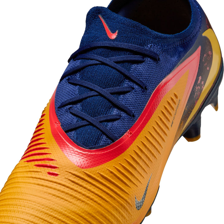 Nike Phantom 6 Low Pro Haaland FG - Orange/Lemon/Blue Men's Footwear - Third Coast Soccer