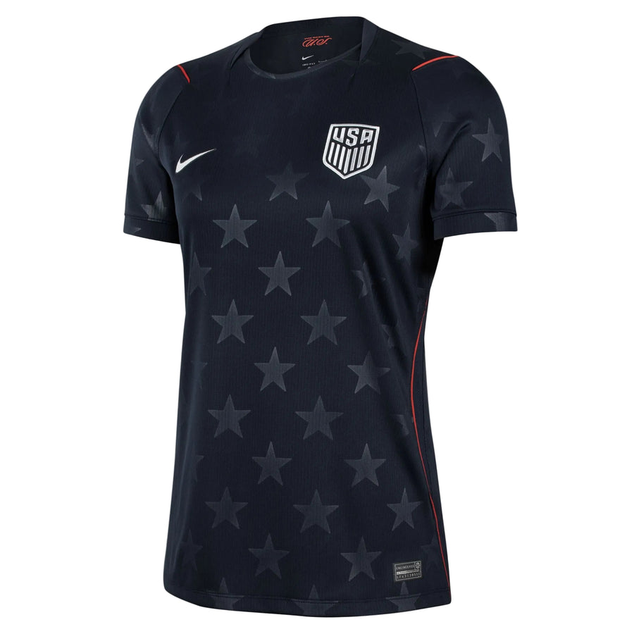 Nike USMNT Women's Away Jersey 2026 International Replica Dark Obsidian/Pure Platinum Womens XSmall - Third Coast Soccer