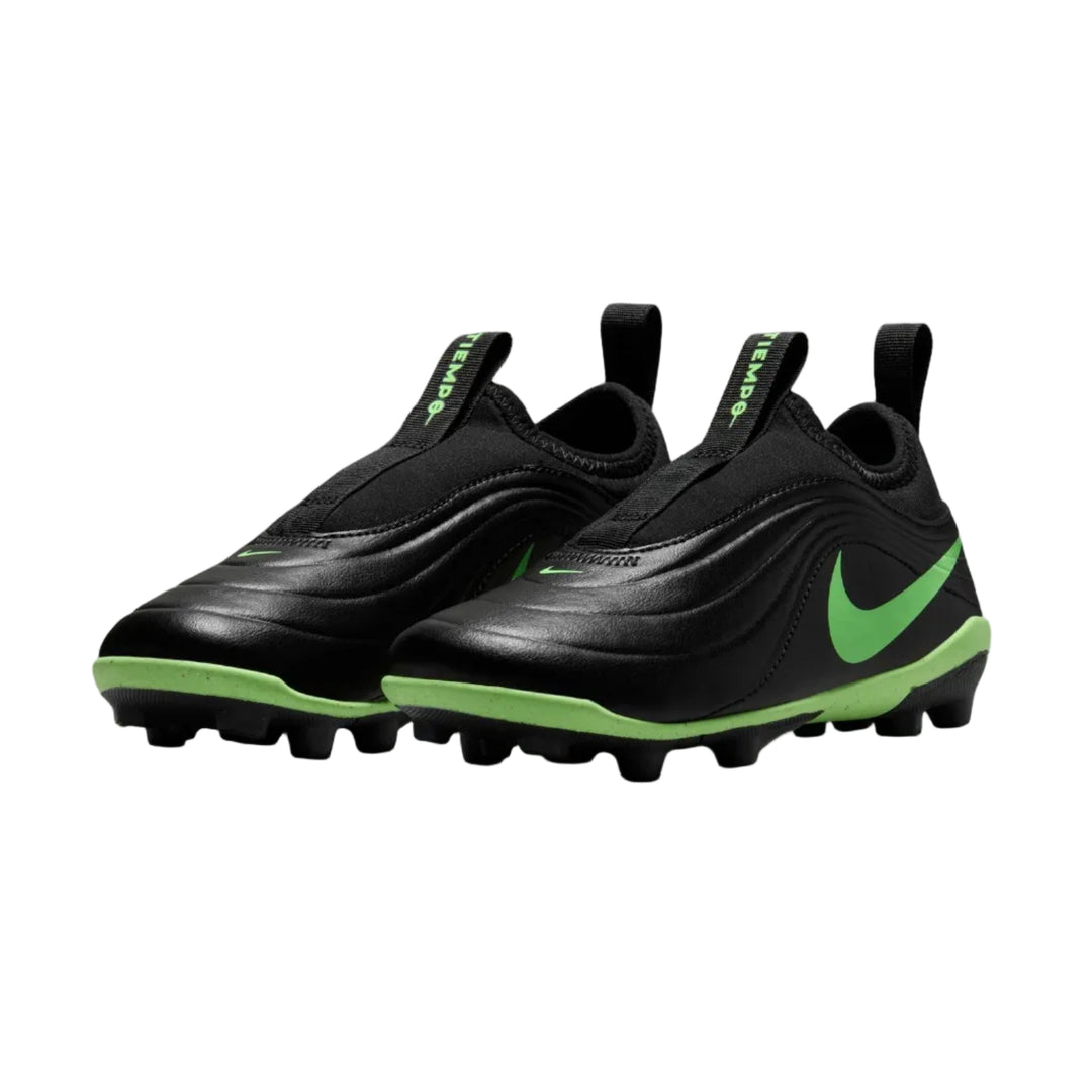 Nike Junior Tiempo Maestro Club FG - Black/Illusion Green Youth Footwear - Third Coast Soccer