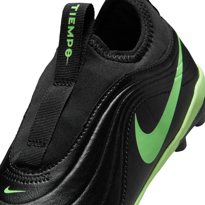 Nike Junior Tiempo Maestro Club FG - Black/Illusion Green Youth Footwear - Third Coast Soccer