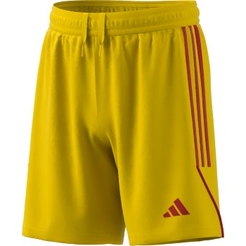 adidas HFC Men's Tiro 23 Goalkeeper Short - Yellow Hattiesburg FC 2023-2025 Mens X-Small Team Yellow/Team College Red - Third Coast Soccer