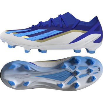 adidas X CrazyFast Elite Messi FG - Lucid Blue/White Mens Footwear   - Third Coast Soccer