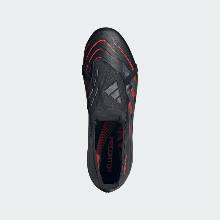 adidas Predator League FT FG - Black/Grey/Lucid Red Men's Footwear - Third Coast Soccer