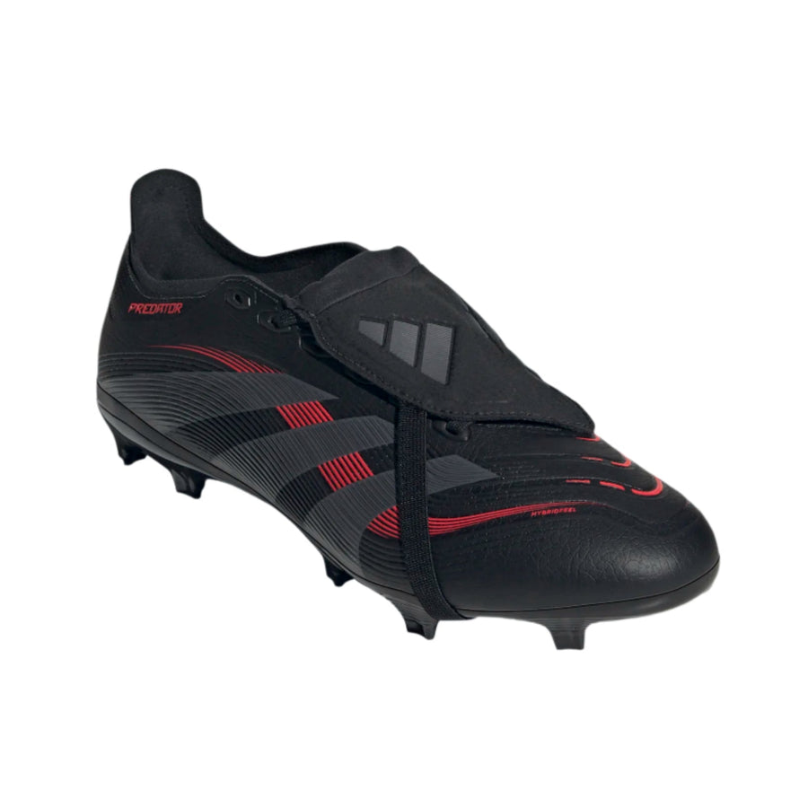 adidas Predator League FT FG - Black/Grey/Lucid Red Men's Footwear - Third Coast Soccer