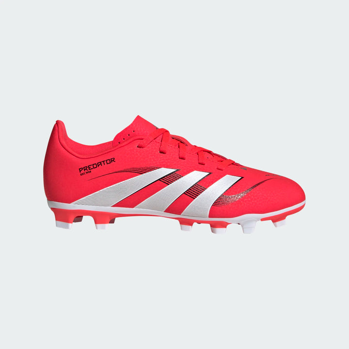 adidas Youth Predator Club FG - Lucid Red/White/Black Youth Footwear - Third Coast Soccer