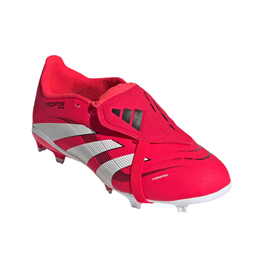 adidas Youth Predator League FT FG - Lucid Red/White/Black Youth Footwear - Third Coast Soccer