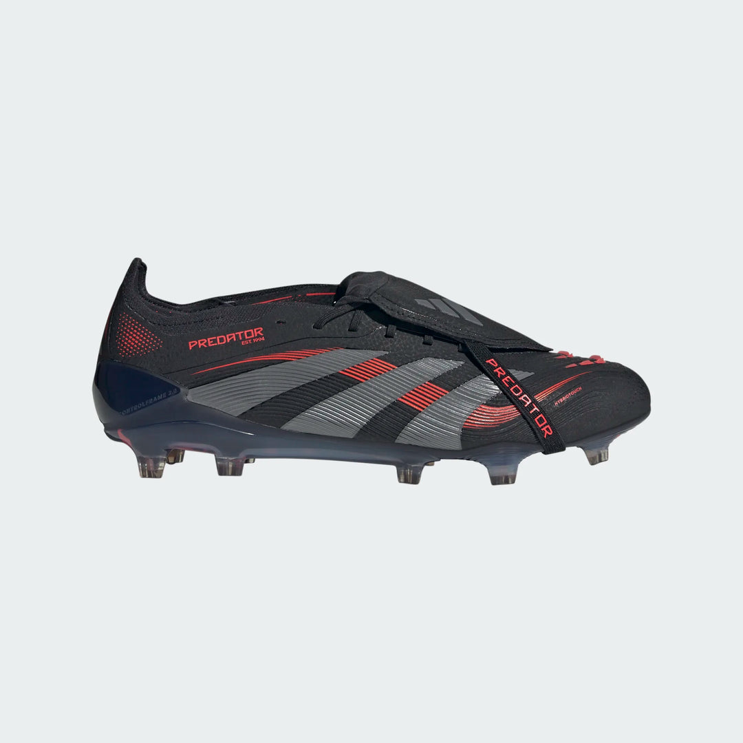 adidas Predator Elite FT FG - Black/Grey/Red Men's Footwear - Third Coast Soccer