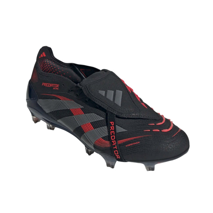 adidas Predator Elite FT FG - Black/Grey/Red Men's Footwear - Third Coast Soccer