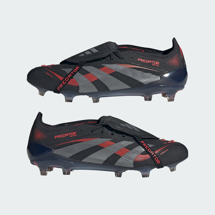 adidas Predator Elite FT FG - Black/Grey/Red Men's Footwear - Third Coast Soccer