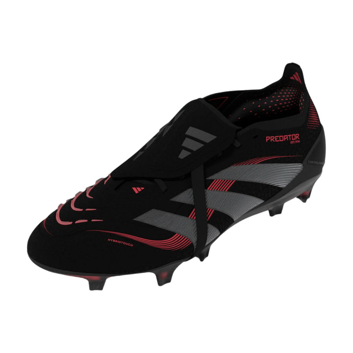 adidas Predator Elite FT FG - Black/Grey/Red Men's Footwear - Third Coast Soccer