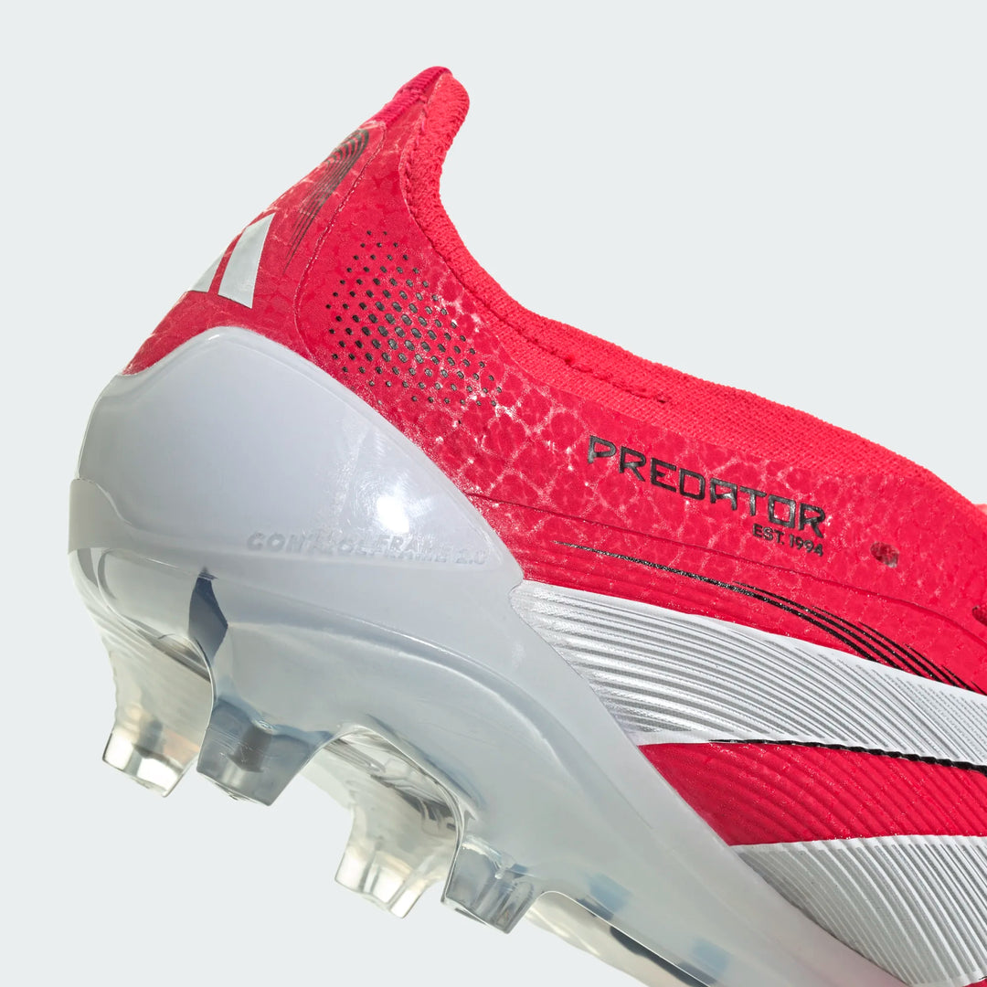 adidas Predator Elite ft FG Soccer Cleats (Lucid Red/Black) 12 M / 13 W adidas Predator Elite ft FG Soccer Cleats (Lucid Red/Black) 12 M / 13 W