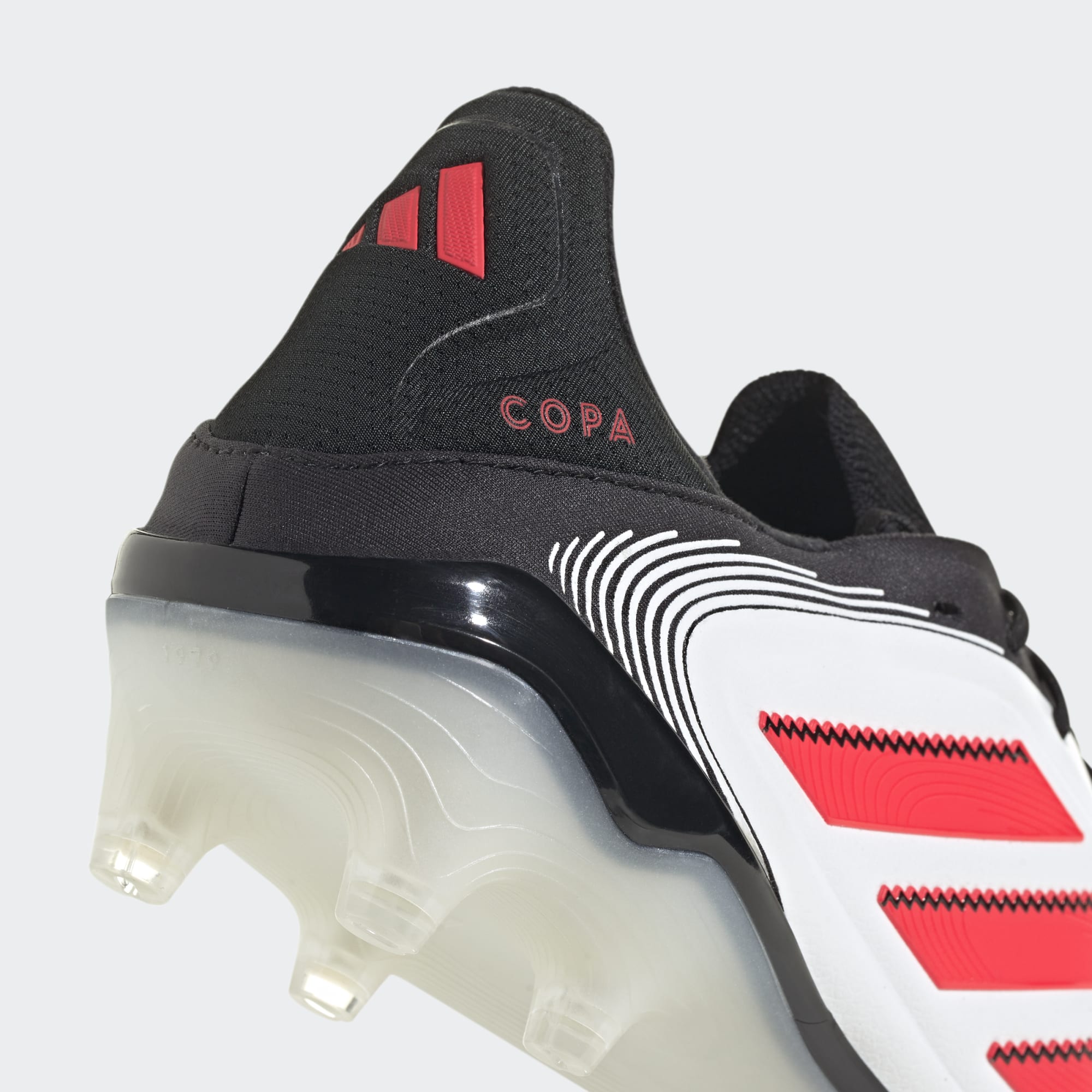 adidas Copa Pure III Elite FG - White/Lucid Red/Black – Third