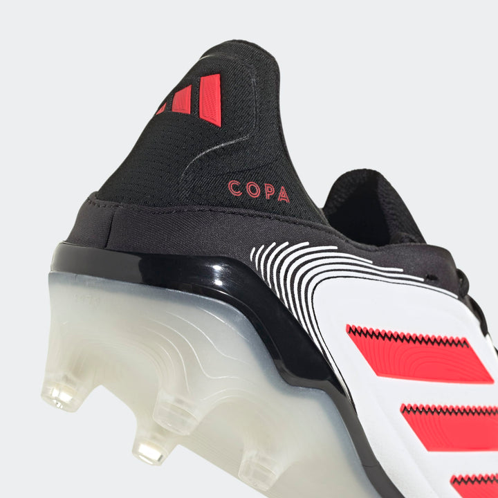 adidas Copa Pure III Elite FG - White/Lucid Red/Black Men's Footwear - Third Coast Soccer