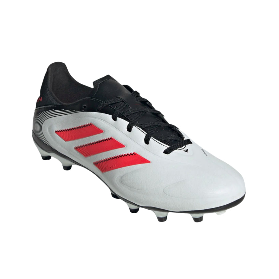 adidas Copa Pure III League FG - White/Red/Black Men's Footwear - Third Coast Soccer