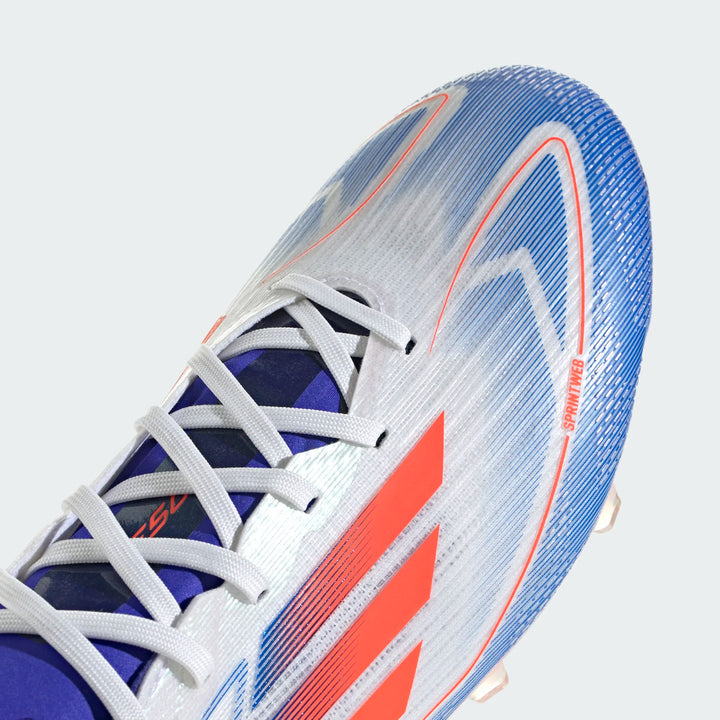 adidas F50 Pro FG - White/Red/Blue Mens Footwear   - Third Coast Soccer