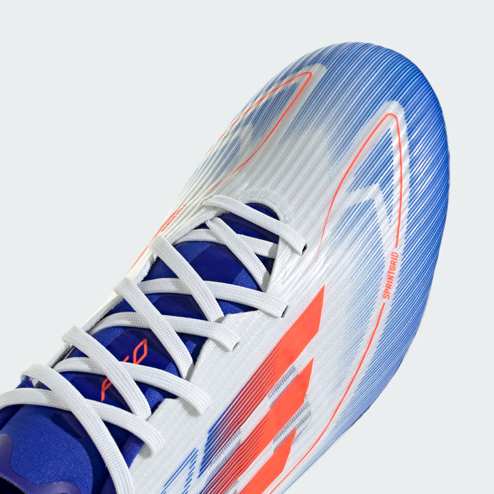 adidas F50 League FG - White/Red/Blue Mens Footwear   - Third Coast Soccer
