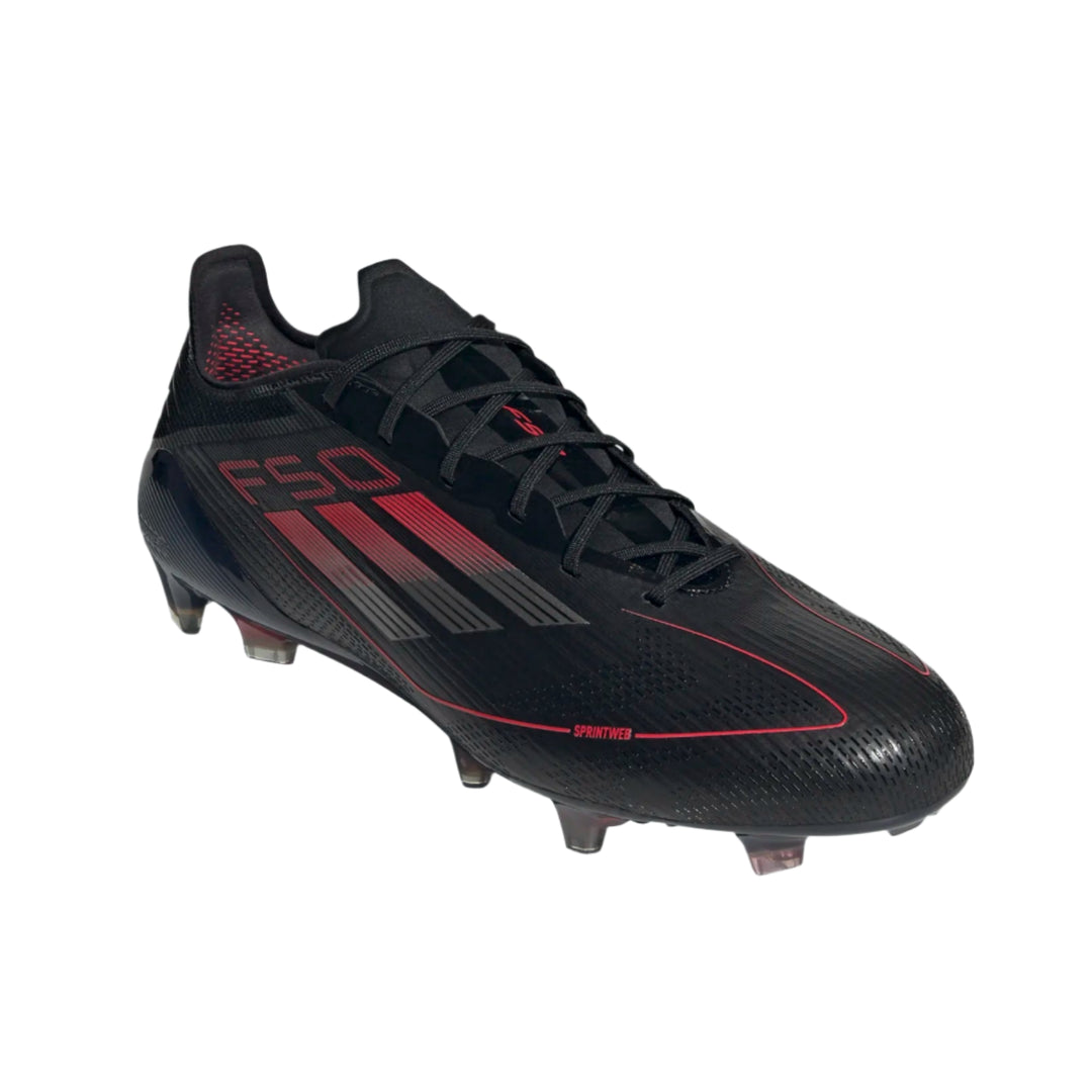 adidas F50 Elite FG - Black/Iron/Lucid Red Men's Footwear - Third Coast Soccer