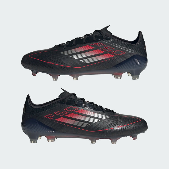 adidas F50 Elite FG - Black/Iron/Lucid Red Men's Footwear - Third Coast Soccer