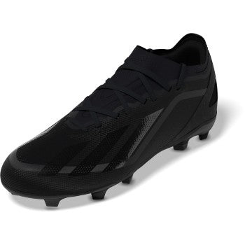 adidas Junior X Crazyfast.1 FG - Core Black Youth Footwear   - Third Coast Soccer