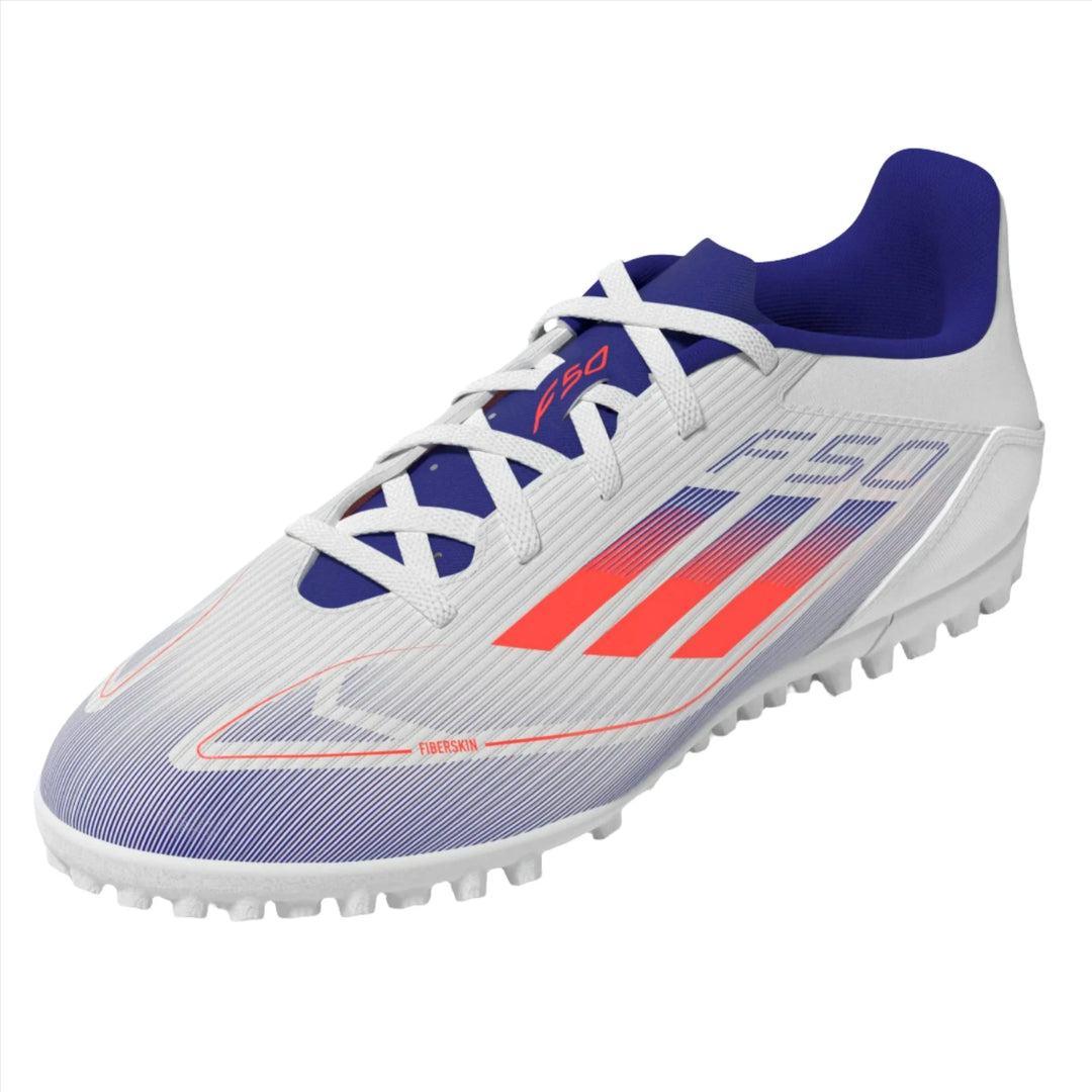 adidas F50 Club Turf - White/Red/Blue Men's Footwear   - Third Coast Soccer