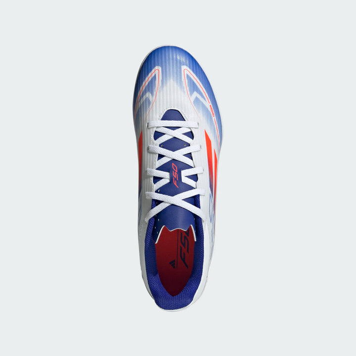 adidas F50 Club Turf - White/Red/Blue Men's Footwear   - Third Coast Soccer