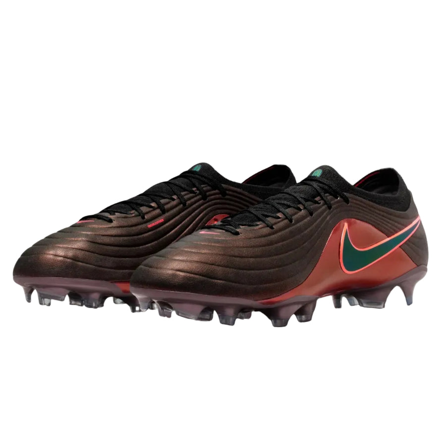 Nike Tiempo Maestro Elite FG LV8 - Black/Crimson Men's Footwear - Third Coast Soccer