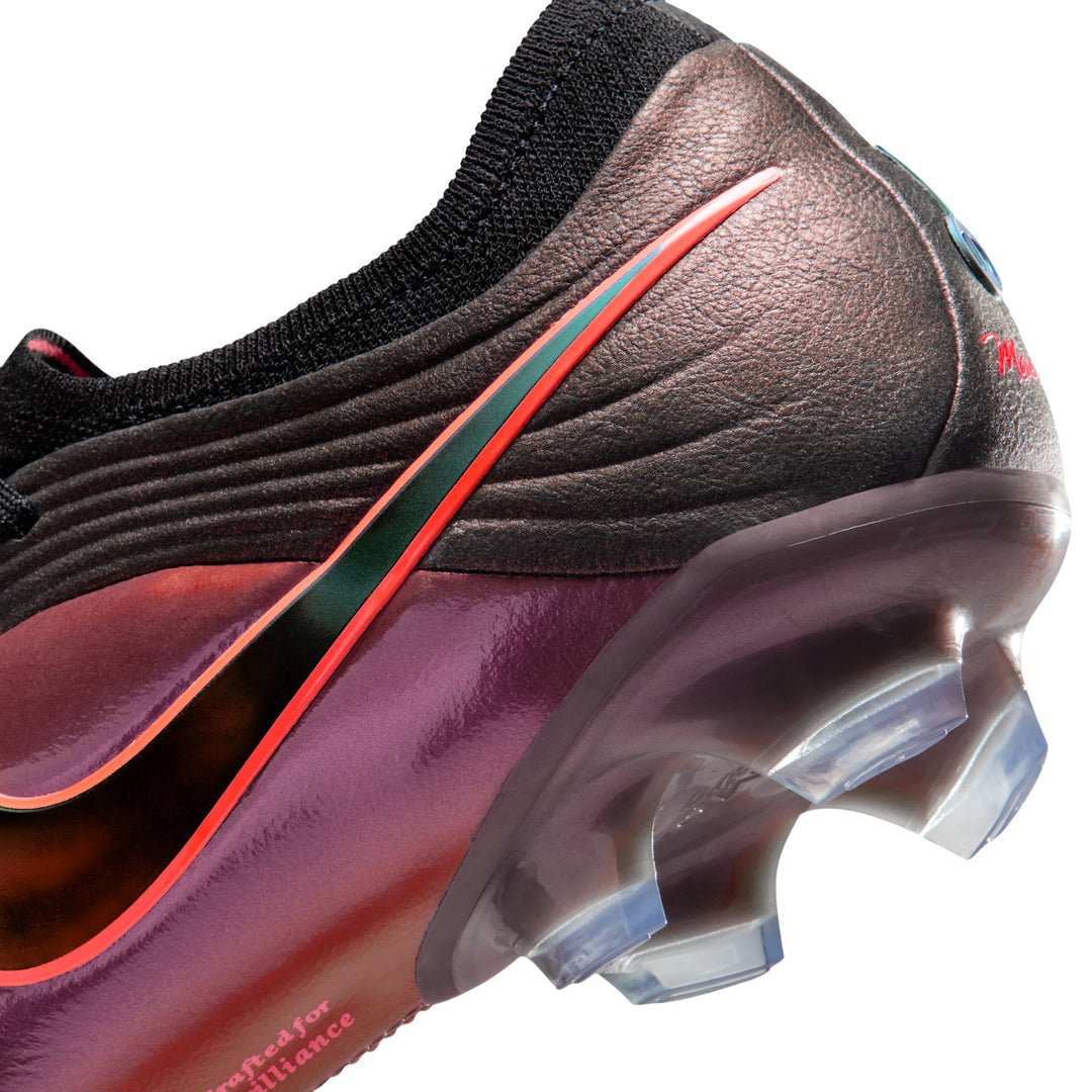 Nike Tiempo Maestro Elite FG LV8 - Black/Crimson Men's Footwear - Third Coast Soccer