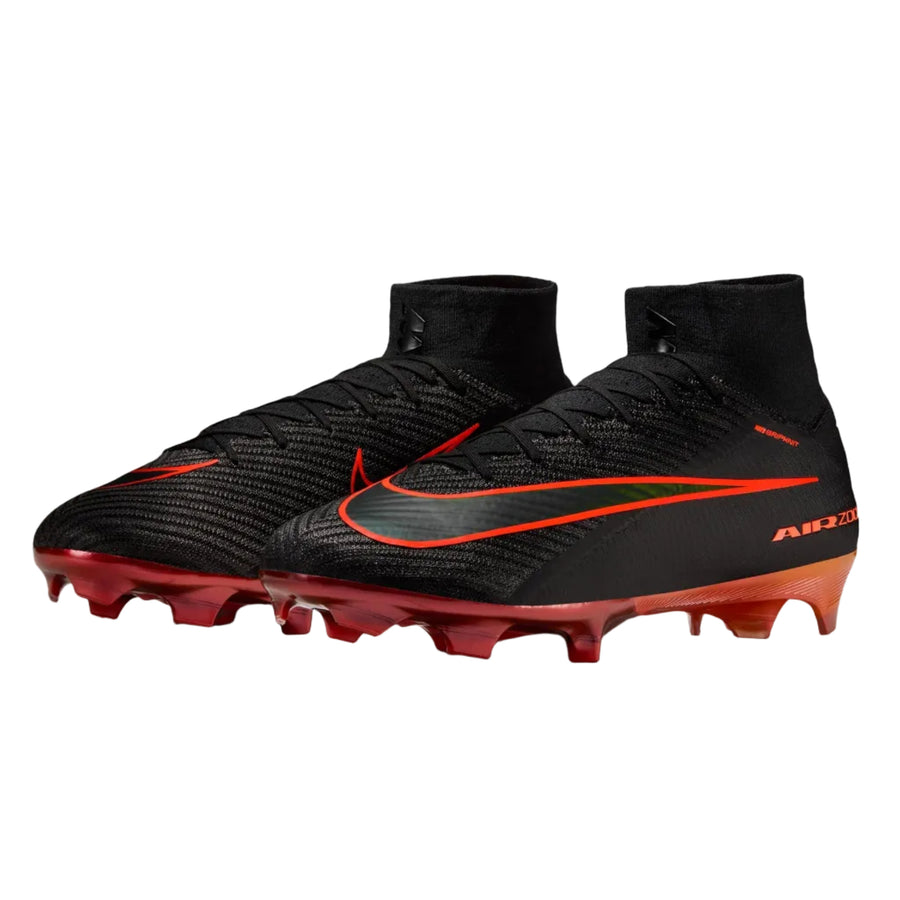 Nike Zoom Superfly 10 Elite FG LV8 - Black/Crimson Men's Footwear - Third Coast Soccer