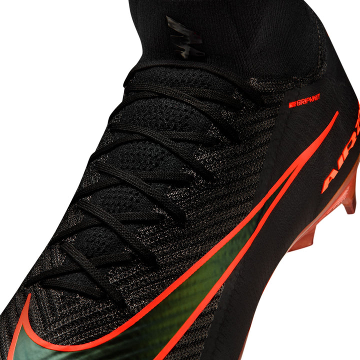 Nike Zoom Superfly 10 Elite FG LV8 - Black/Crimson Men's Footwear - Third Coast Soccer