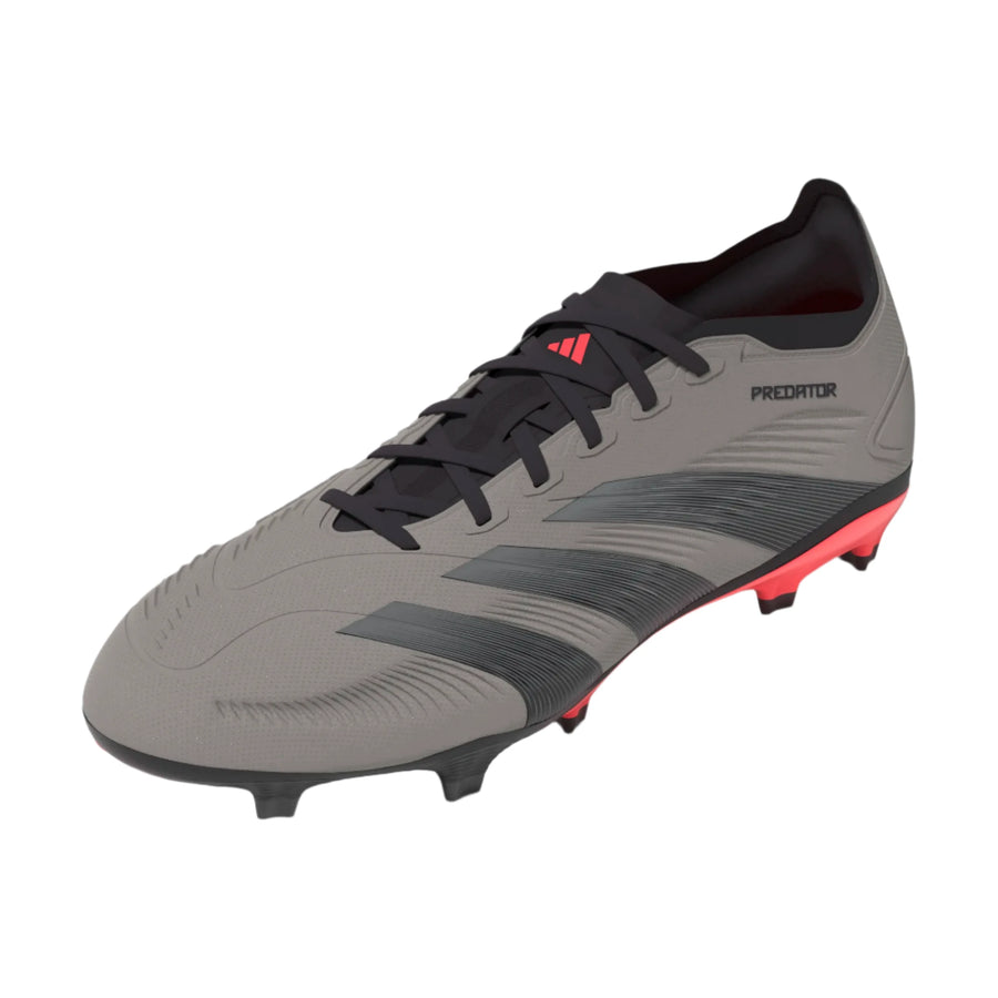 adidas Predator League FG - Platinum/Black/Turbo Mens Footwear   - Third Coast Soccer