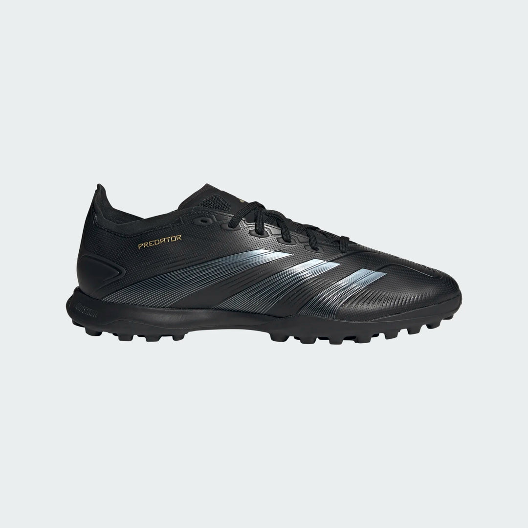 adidas Predator League Turf - Black/Carbon/Gold Men's Footwear   - Third Coast Soccer