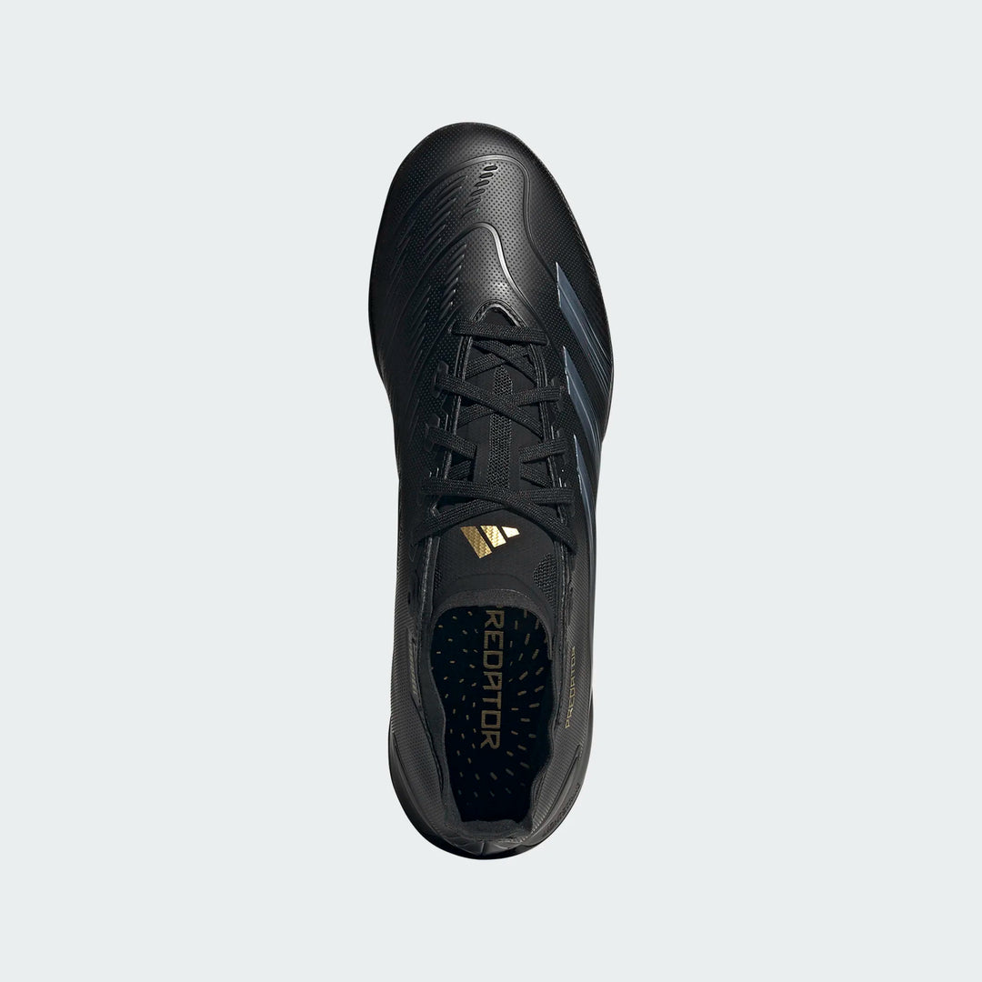 adidas Predator League Turf - Black/Carbon/Gold Men's Footwear   - Third Coast Soccer