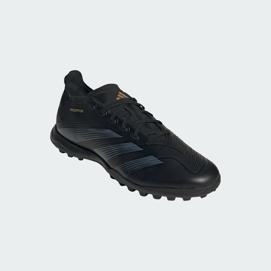 adidas Predator League Turf - Black/Carbon/Gold Men's Footwear   - Third Coast Soccer