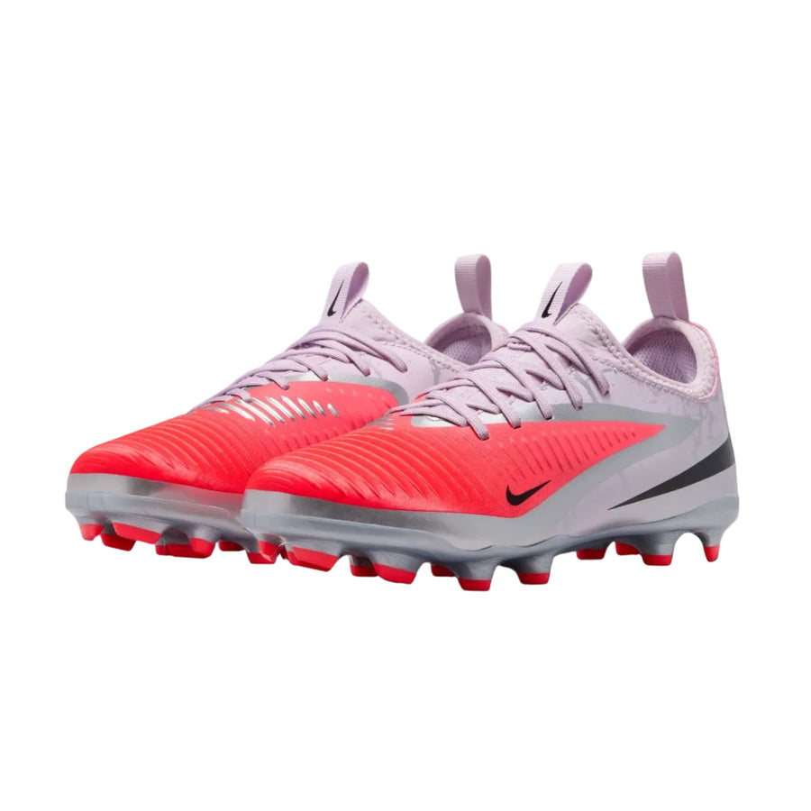 Nike Youth Phantom 6 Low Academy FG/MG "Alexia Putellas" - Crimson/Black Youth Footwear - Third Coast Soccer