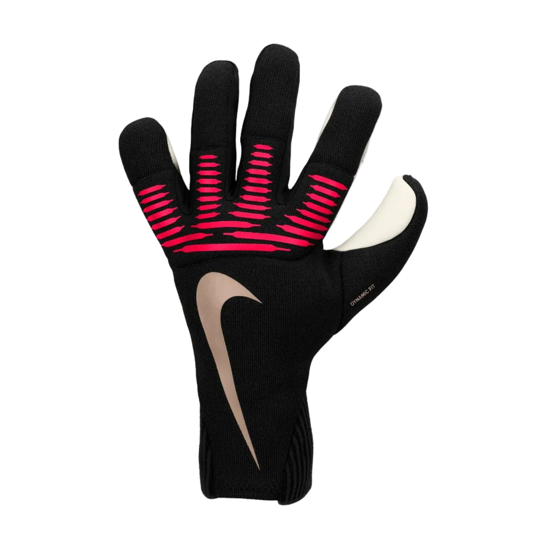 Nike Dynamic Fit Goalkeeper Gloves - Black/Crimson/Blur