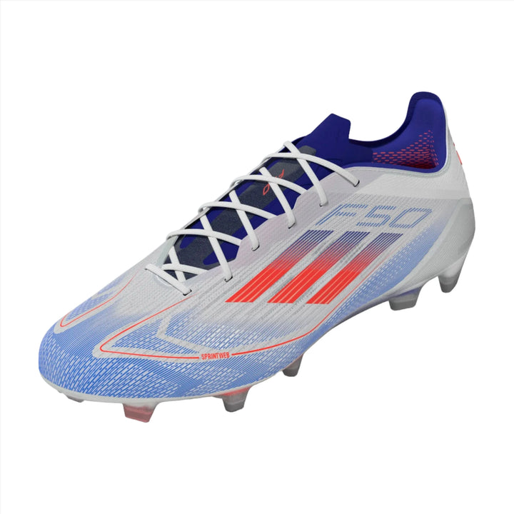 adidas F50 Elite FG - White/Red/Blue Mens Footwear   - Third Coast Soccer