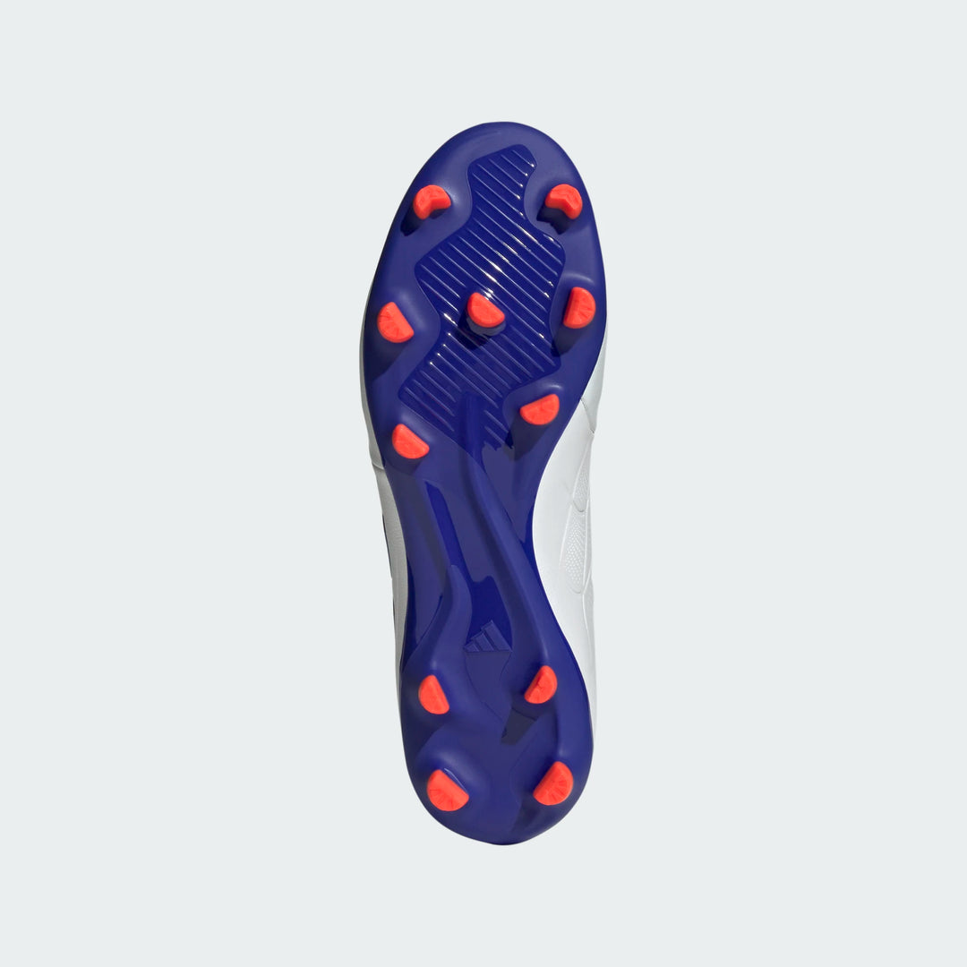 adidas Copa Pure 2 League FG - White/Lucid Blue/Solar Red Mens Footwear   - Third Coast Soccer