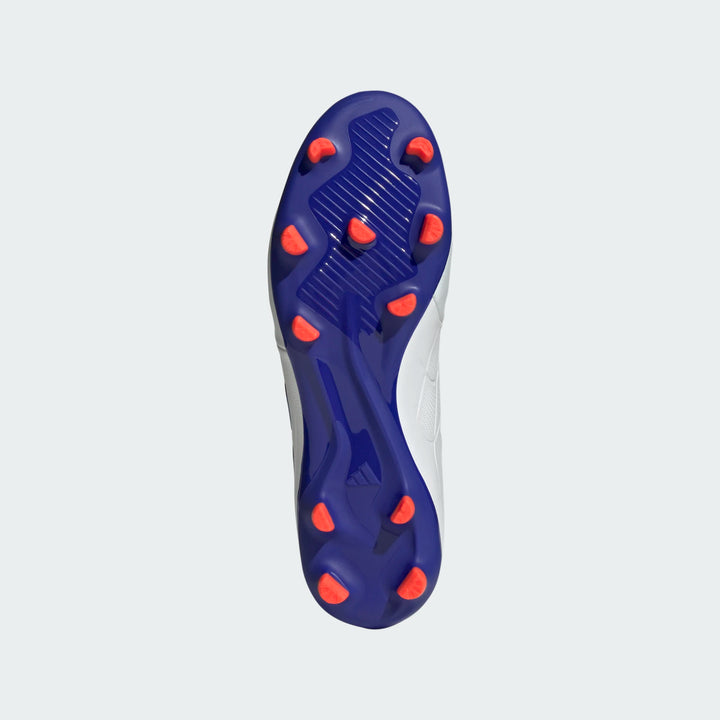 adidas Copa Pure 2 League FG - White/Lucid Blue/Solar Red Mens Footwear   - Third Coast Soccer