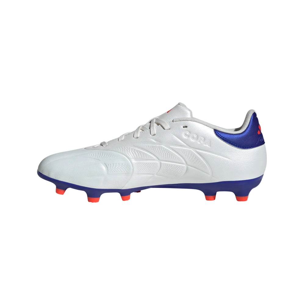 adidas Copa Pure 2 League FG - White/Lucid Blue/Solar Red Mens Footwear   - Third Coast Soccer