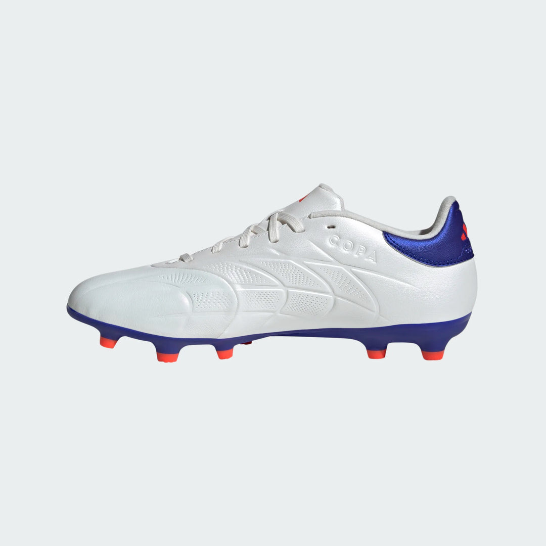 adidas Copa Pure 2 League FG - White/Lucid Blue/Solar Red Mens Footwear   - Third Coast Soccer