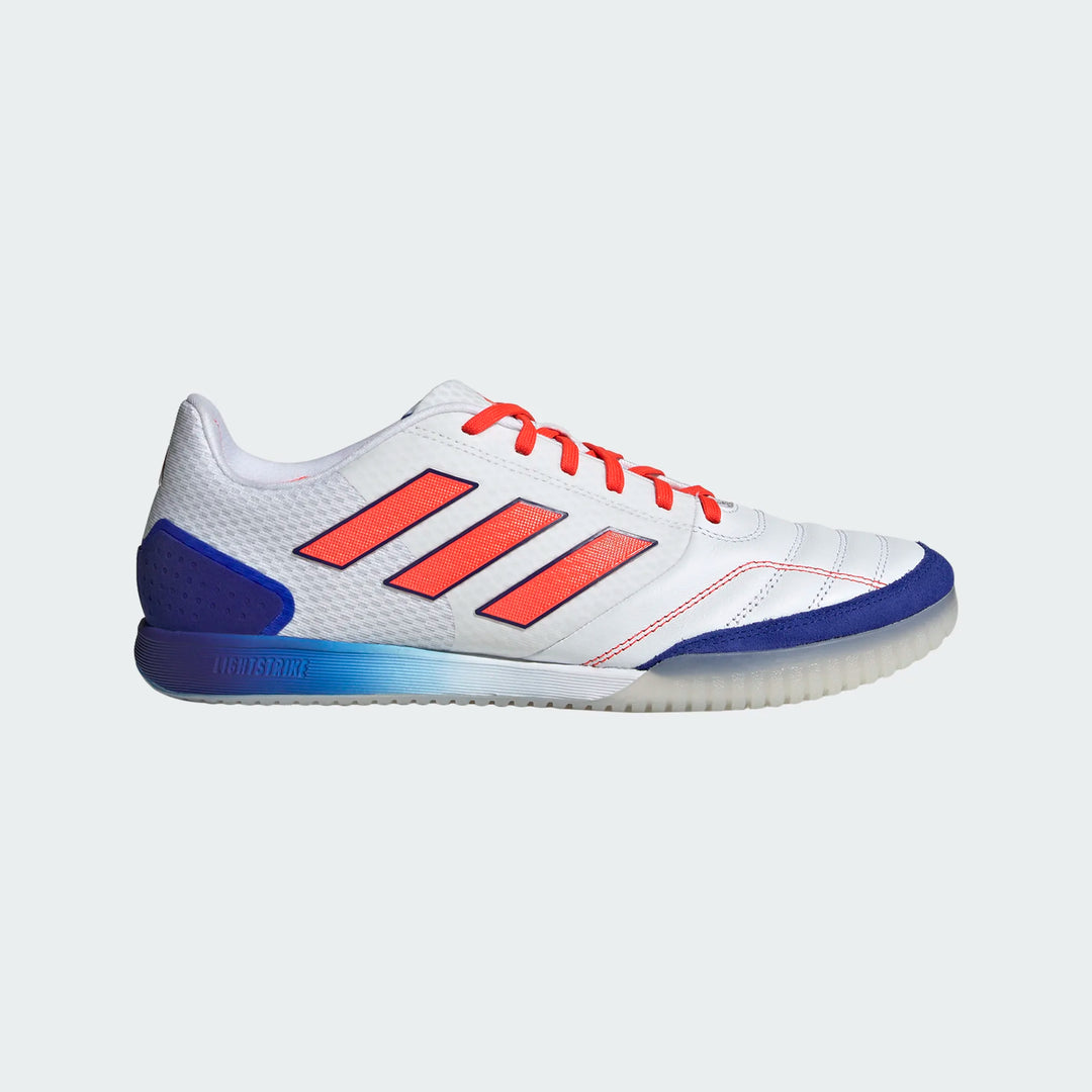 adidas Top Sala Competition - White/Lucid Blue/Solar Red Mens Footwear   - Third Coast Soccer