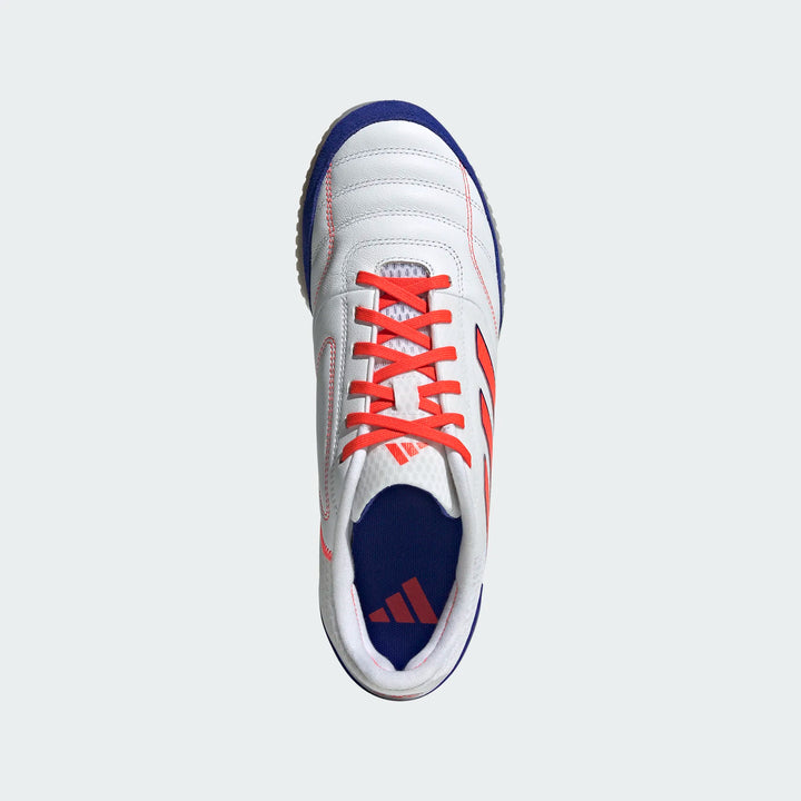 adidas Top Sala Competition - White/Lucid Blue/Solar Red Mens Footwear   - Third Coast Soccer