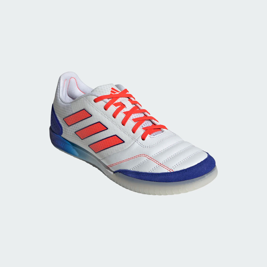 adidas Top Sala Competition - White/Lucid Blue/Solar Red Mens Footwear   - Third Coast Soccer