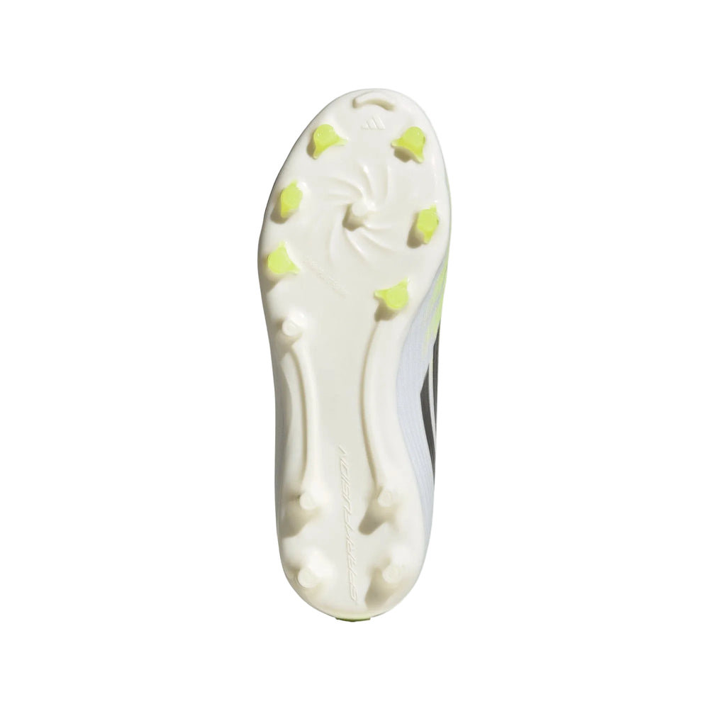 adidas Youth F50 Sparkfusion League FG - White/Iron Metallic Youth Footwear - Third Coast Soccer