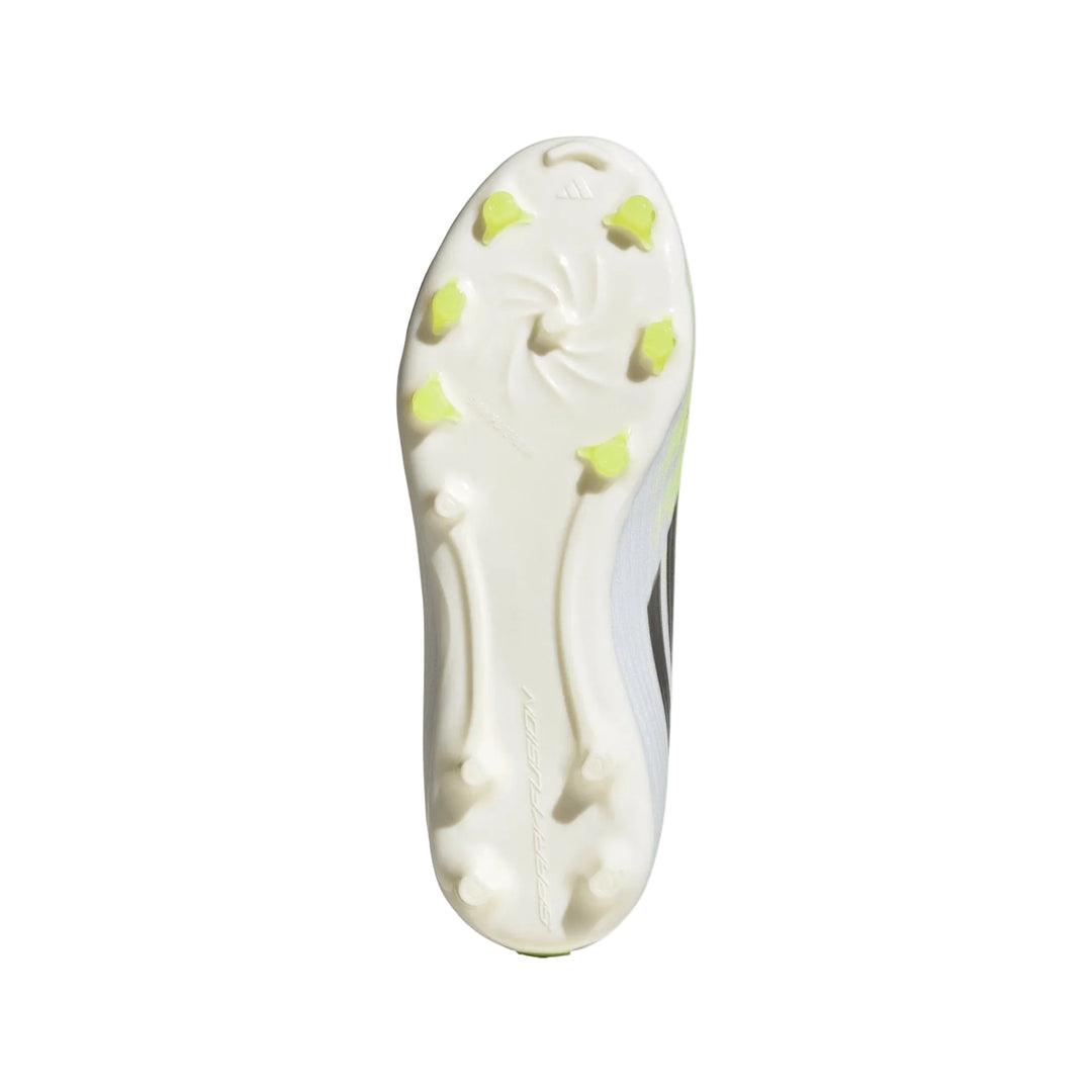 adidas Youth F50 Sparkfusion League FG - White/Iron Metallic Youth Footwear - Third Coast Soccer