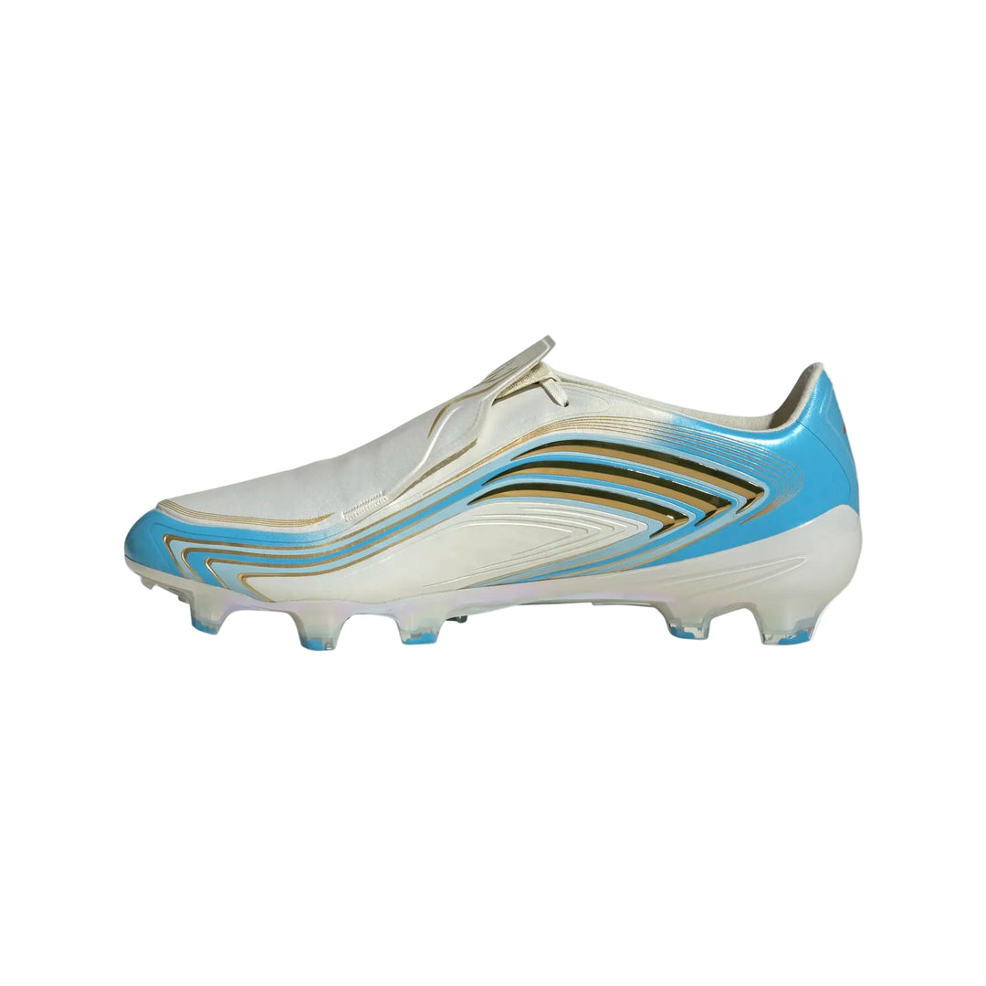 adidas F50 Messi Elite FG - Ivory/Blue Men's Footwear - Third Coast Soccer